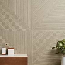 Enso Oak 24x48 Ribbed Matte Porcelain Wood Look Tile