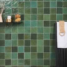 Portmore Green 4x4 Glossy Ceramic Tile