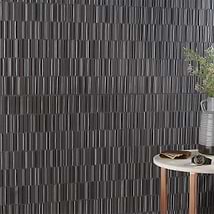 Setana Black 12x24 Artisan Decor Porcelain Tile