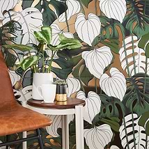 Tropez Foliage Blanco Multicolor 24x48 Artisan Decor Porcelain Tile