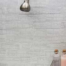 Urban Brick Vintage White 3x10 Matte Clay Brick Look Subway Tile