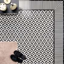 Monroe Corner Calacatta and Black Jade 8x8 Marble Mosaic Tile- Polished