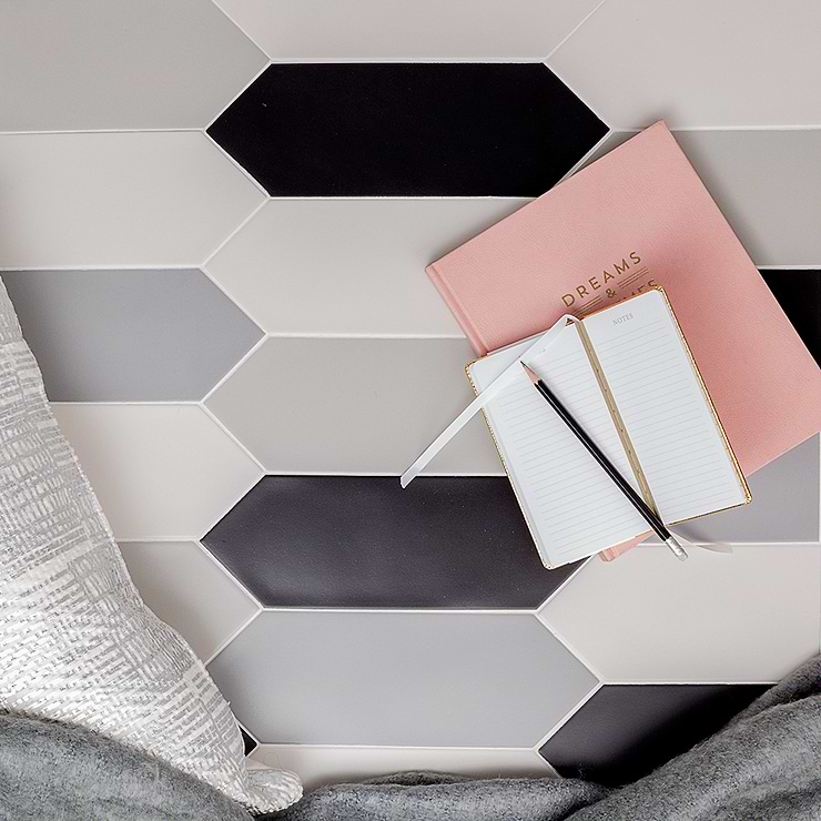 Aliante Dark Gray 4x12 Porcelain Tile