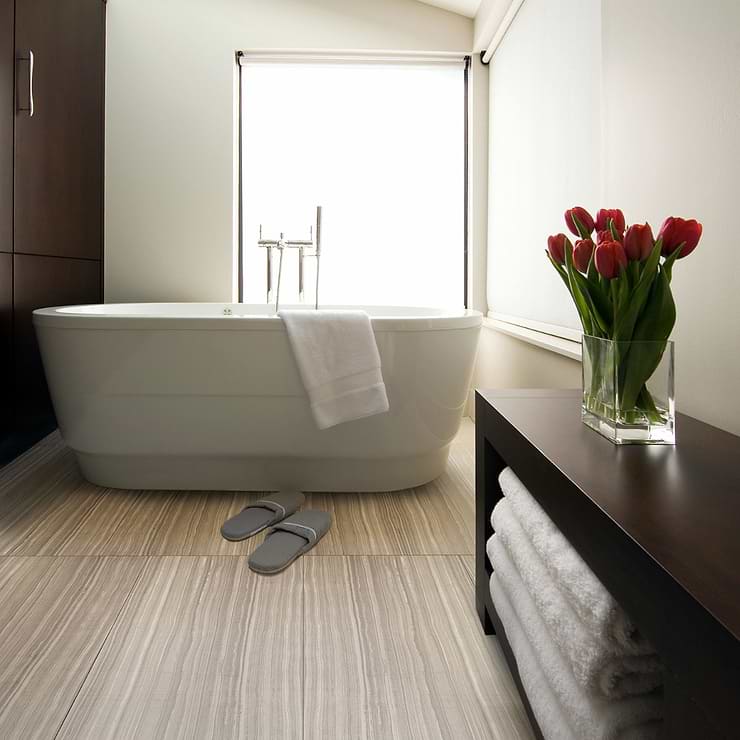 Miles Taupe Blend 12x24 Matte Porcelain Tile