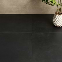 Lines Black 24x24 Matte Porcelain Tile