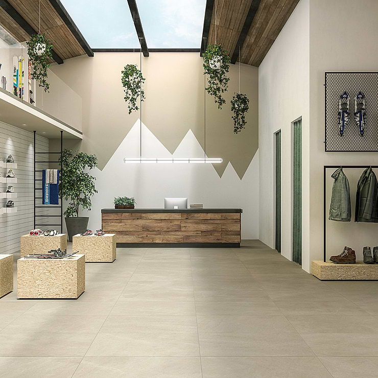 Rushmore Park Beige 36x36 Matte Porcelain Tile