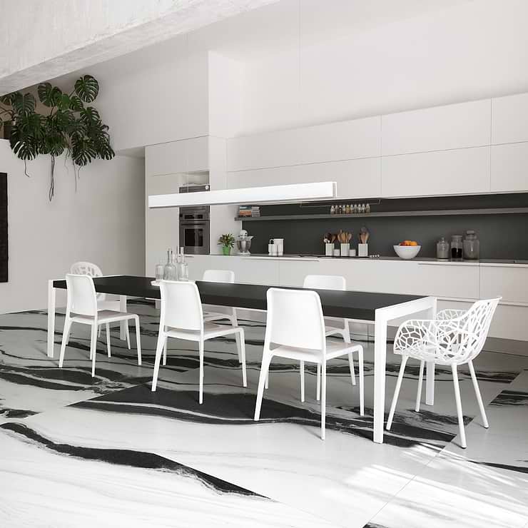 Drama Wave 24x24 Matte Porcelain Tile