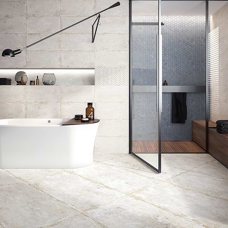 Portrait Ivory 24x48 Matte Porcelain Tile