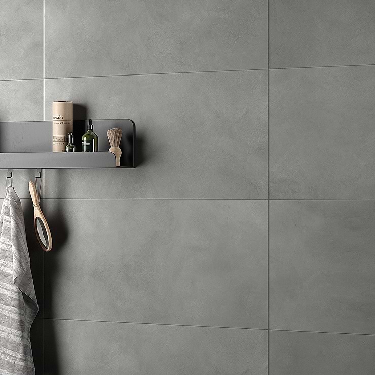 Clay Awake Gray 16x32 Matte Porcelain Tile