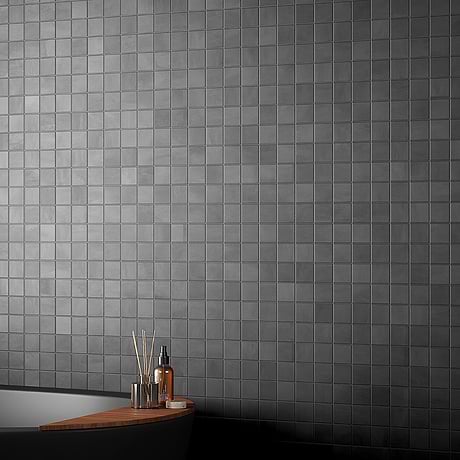 Clay Verve Gray 2x2 Matte Porcelain Mosaic Tile