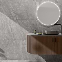 Santo Pearl Gray 24x48 Matte Porcelain Tile
