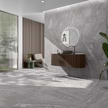 Santo Pearl Gray 36x36 Matte Porcelain Tile