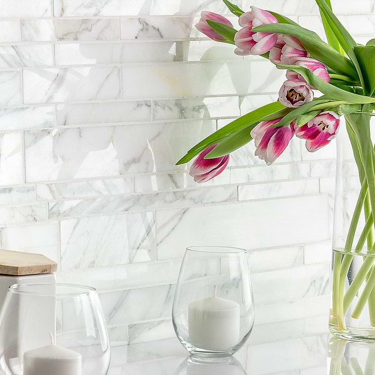 Calacatta Tuscany Marble Tile 