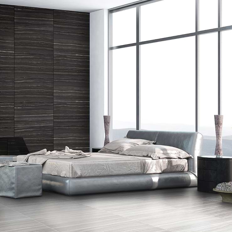 Miles Azul Gray 12x24 Matte Porcelain Tile