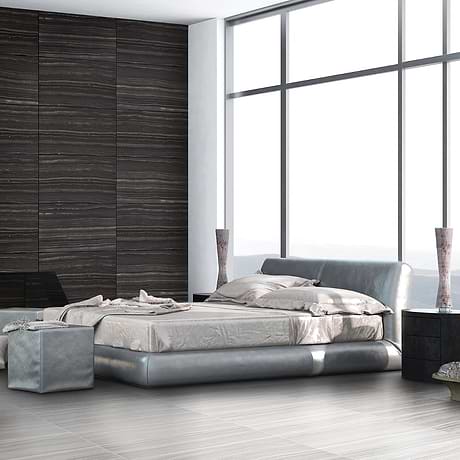 Miles Azul Gray 18x36 Matte Porcelain Tile