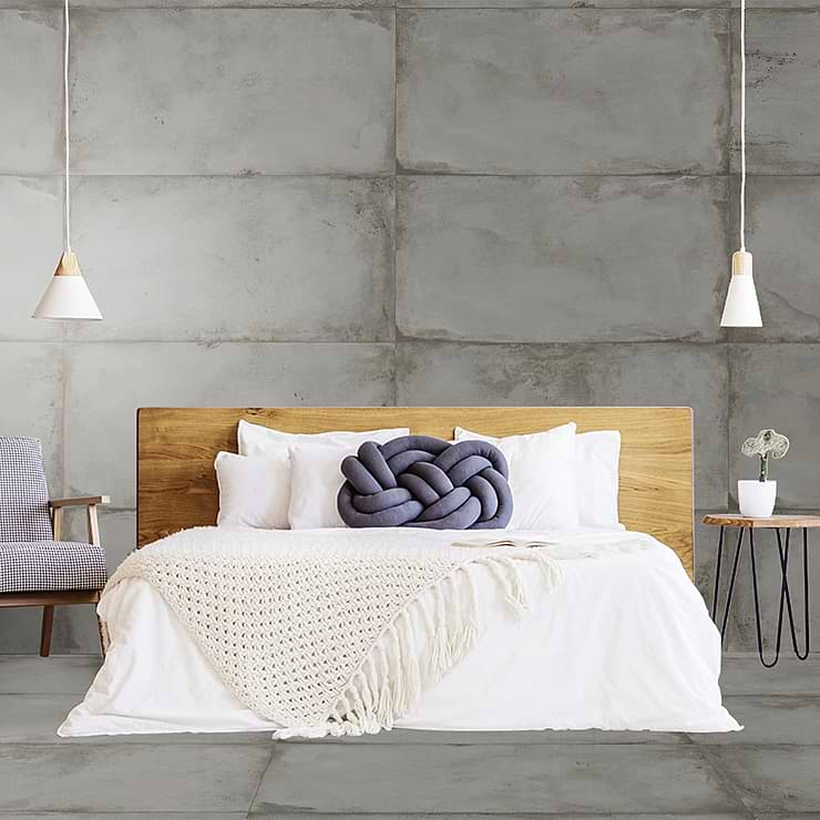 Angela Harris Flatiron Gray 24x48 Matte Porcelain Tile