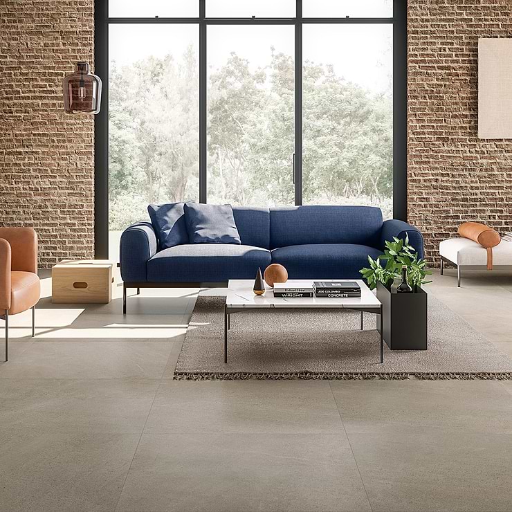 Rushmore Rock Gray 36x36 Matte Porcelain Tile