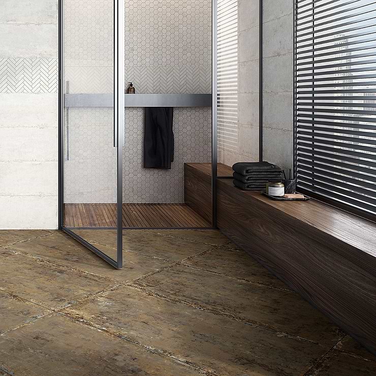 Portrait Copper 24x48 Matte Porcelain Tile