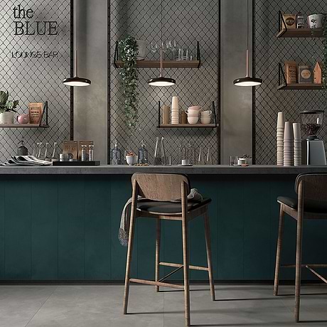 Clay Karma Blue 16x32 Matte Porcelain Tile