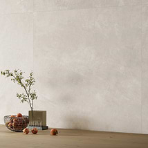 Era Linen White 48x48 Limestone Look Matte Porcelain Tile