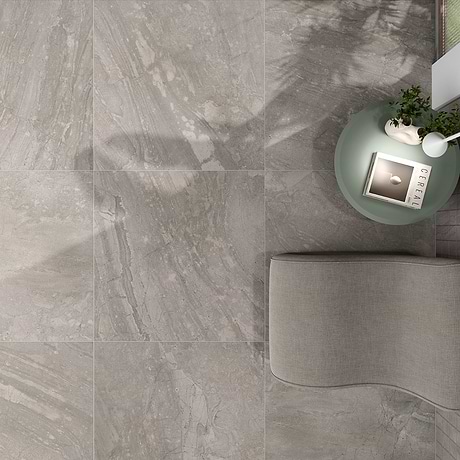 Santo Pearl Gray 36x36 Matte Porcelain Tile