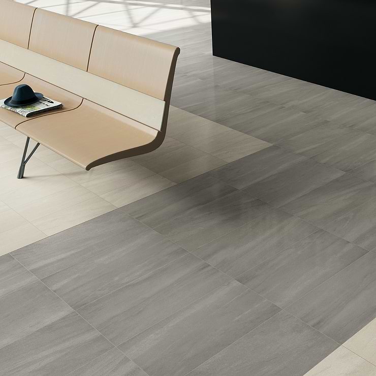 Karo Olive Gray 12x24 Matte Porcelain Tile