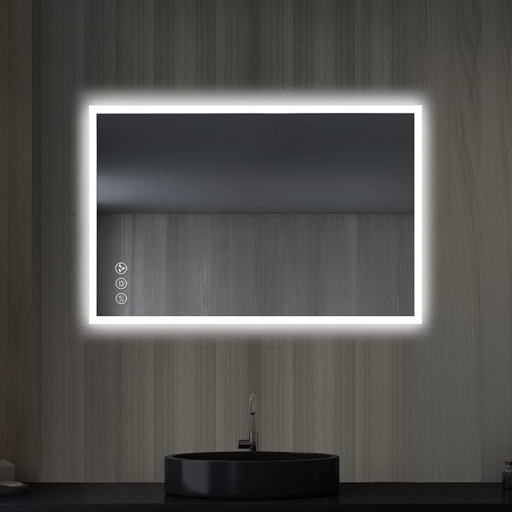 Rige 24x36" Rectangle LED Mirror