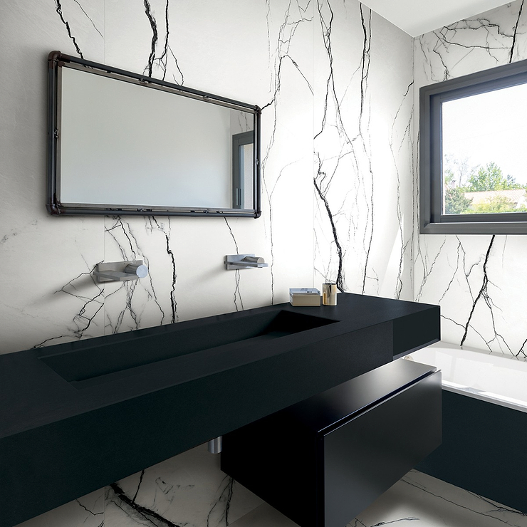Drama Breach 12x24 Polished Porcelain Tile