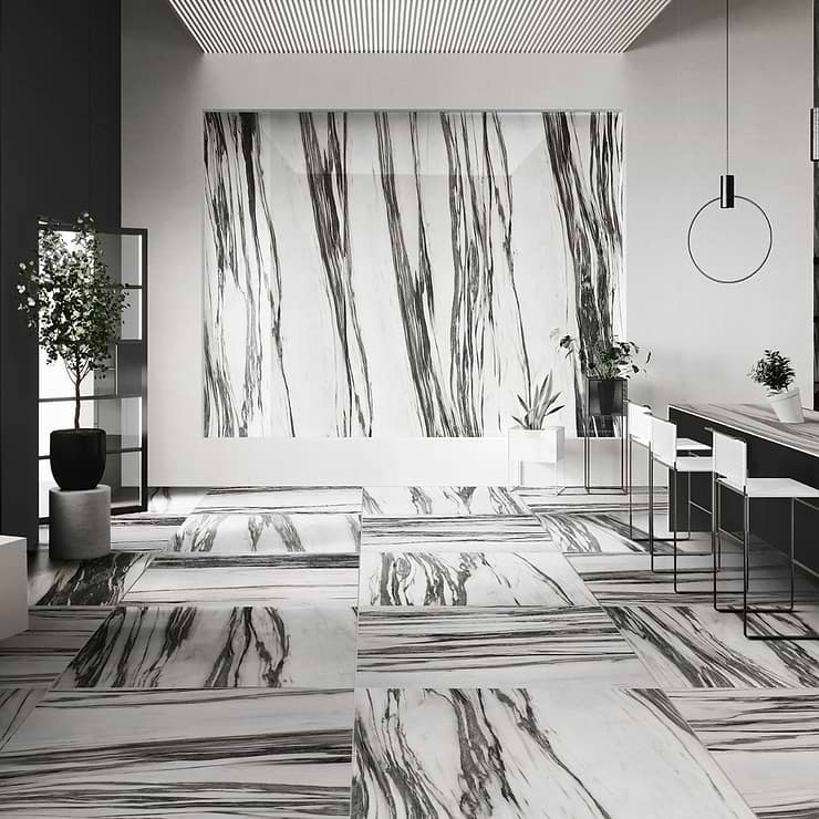Drama Fall 24x48 Polished Porcelain Tile