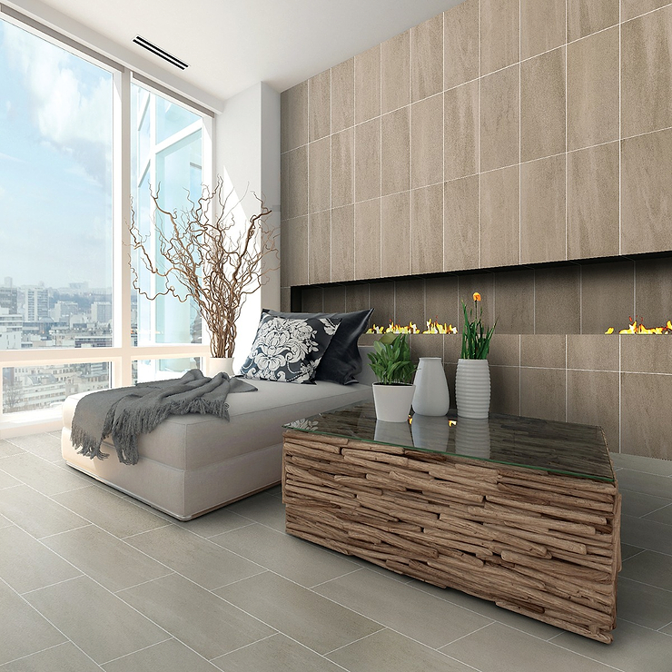 Karo White 12x24 Matte Porcelain Tile