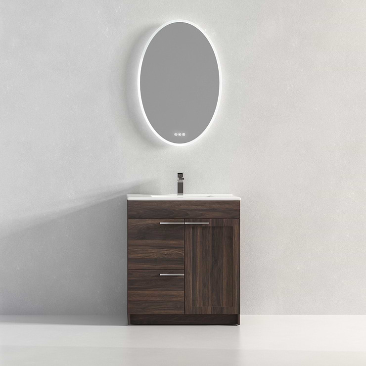 Rige 24x36" Oval LED Mirror