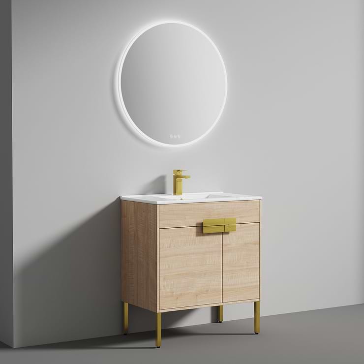Rige 32" Round LED Mirror