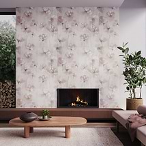 Monet Poetica Pink 24x48 Artisan Decor Porcelain Tile