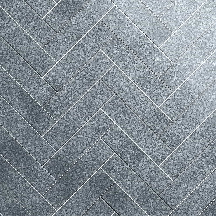 Marmont Iron Gray 4.5x18 Polished Antique Mirror Tile