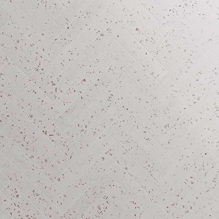 Mancala Lunar Gray 3x16 Matte Terrazzo Tile