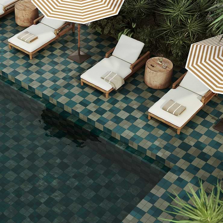 Born Sage Green 5x5 Matte Porcelain Tile