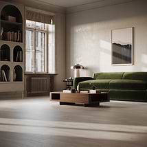 Hudson Misty Sky Loose Lay 6x48 Luxury Vinyl Plank Flooring