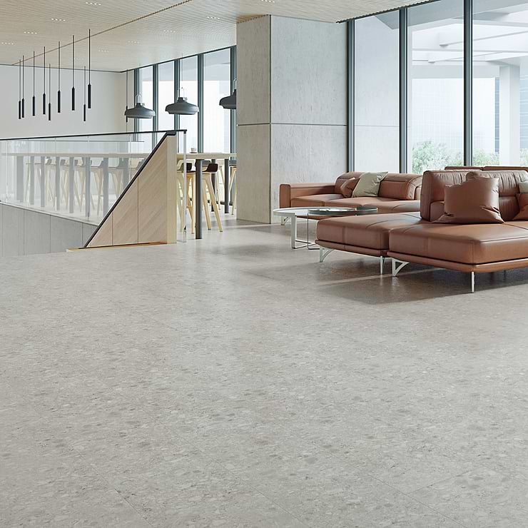Rizo LVT Silver Beige 12x24 Rigid Core Click Luxury Vinyl Tile