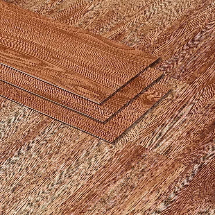 ReNew Opulence Oak Gingered 6mil Wear Layer Glue Down 6x48 Luxury Vinyl Plank Flooring