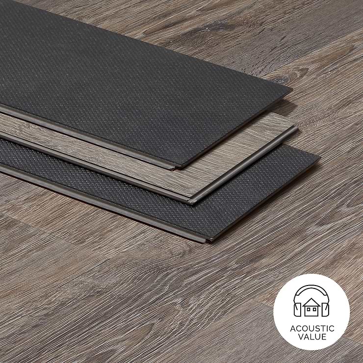 Optoro Limed Oak Harbor 28mil Wear Layer Rigid Core Click 6x48 Luxury Vinyl Plank Flooring
