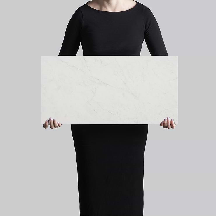 DreamStone Carrara Giola 12x24 Matte Porcelain Tile