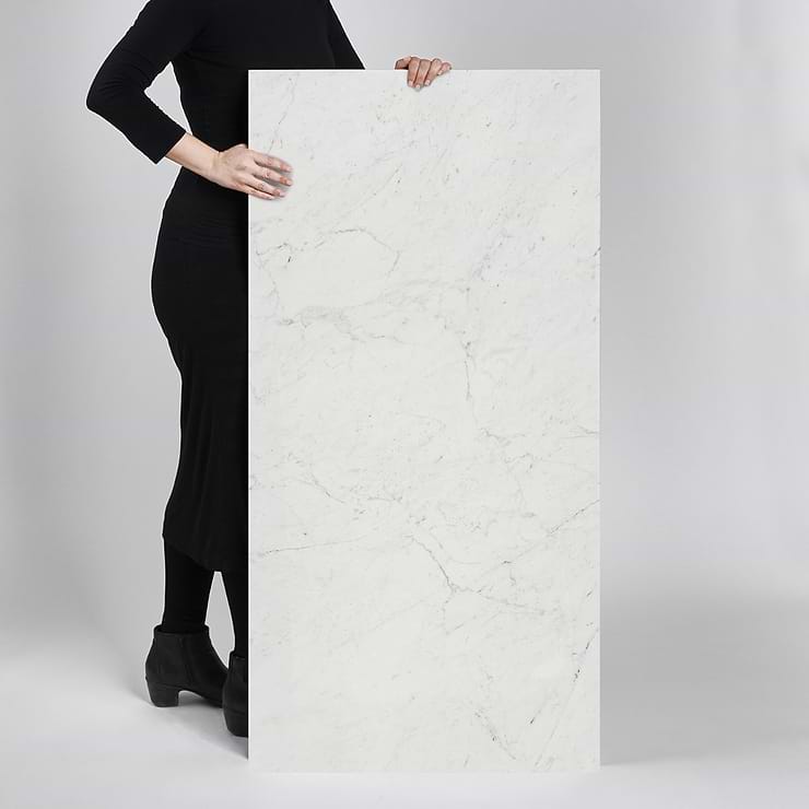 DreamStone Carrara Giola 24x48 Polished Porcelain Tile