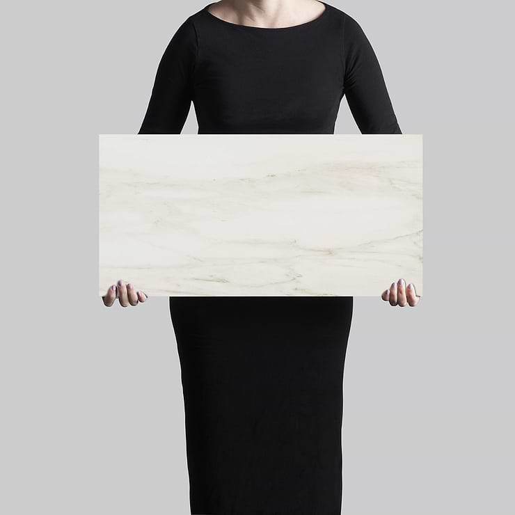 DreamStone Dolomite Snow 12x24 Matte Porcelain Tile