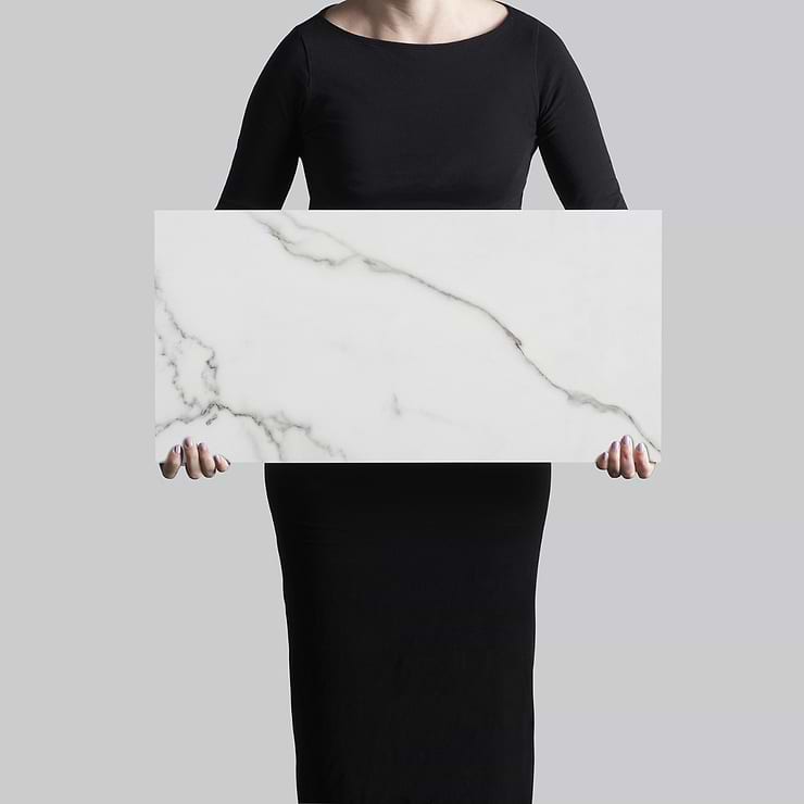 DreamStone Statuario Valley 12x24 Matte Porcelain Tile