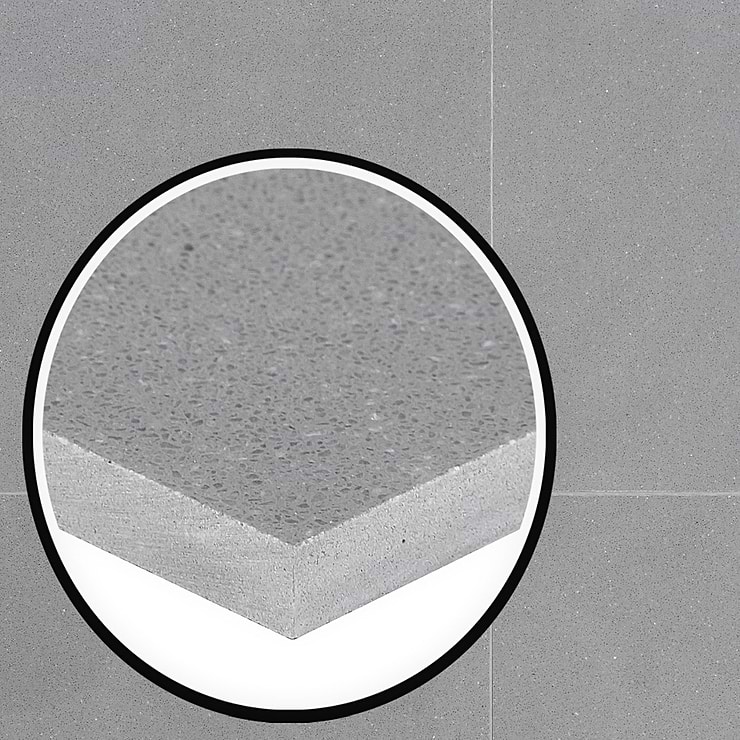 Terrazzo Italy Dolce Gris Gray 24x24 Honed Terrazzo Tile