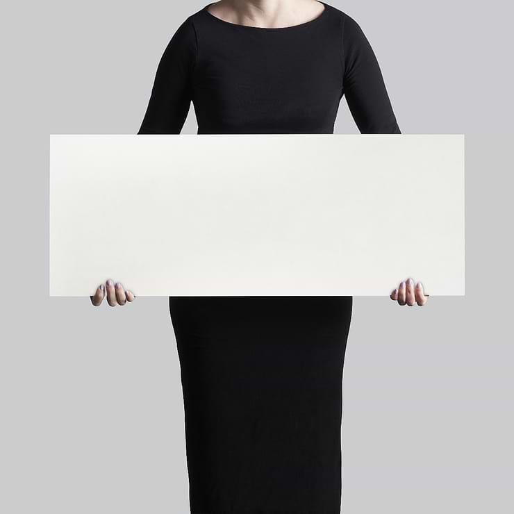 Instinct Murmur Talc White 12x32 Textured Matte Ceramic Wall Tile