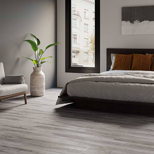 Peak performance wood-look LVT