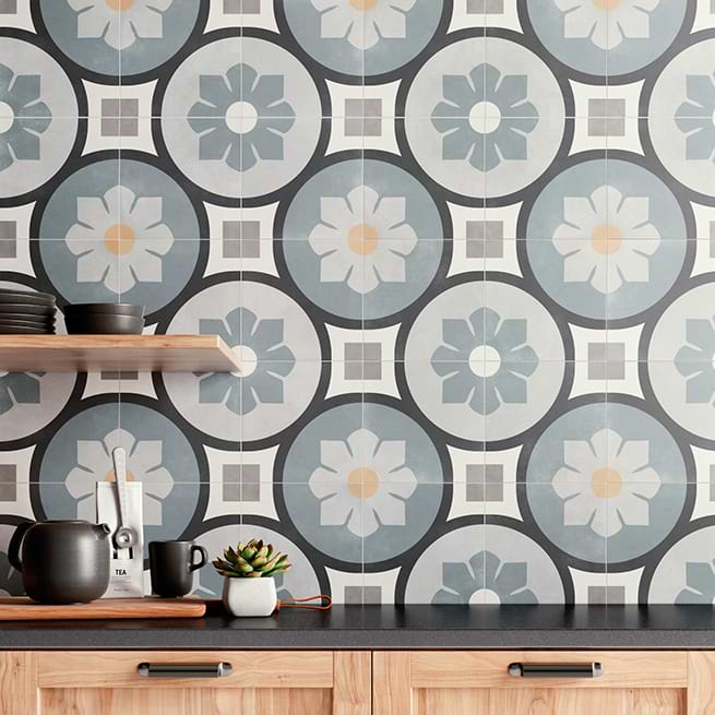 Timeless tile, Mediterranean in spirit