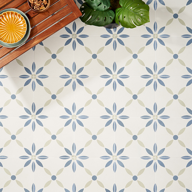 Timeless tile, Mediterranean in spirit