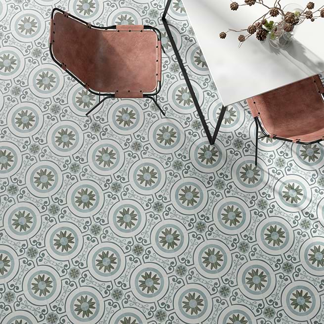 Timeless tile, Mediterranean in spirit